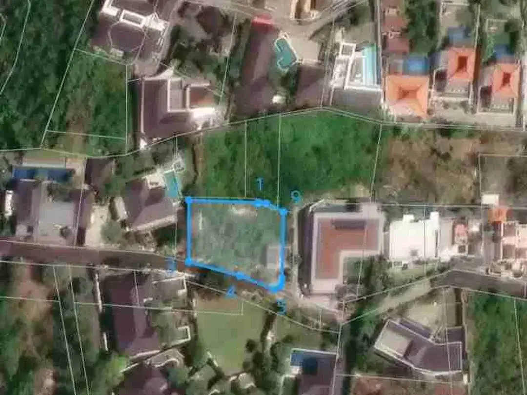 Tanah 702m² Jimbaran View Laut Lebar Depan 29 Meter - Image 7 of 10