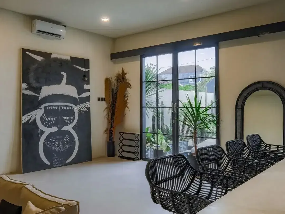 For Rent Modern 2 Bedrooms Villa - Tibubeneng Canggu Close To Berawa With Rooftop Views - Image 4 of 10