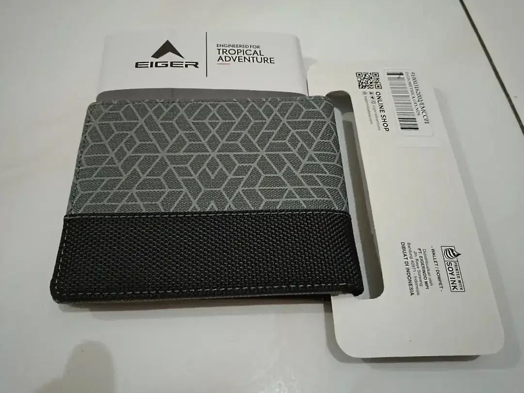 Dijual Cepat Dompet Eiger 100% Original Bahan Canvas (BARU)Lengkap Box - Image 5 of 5