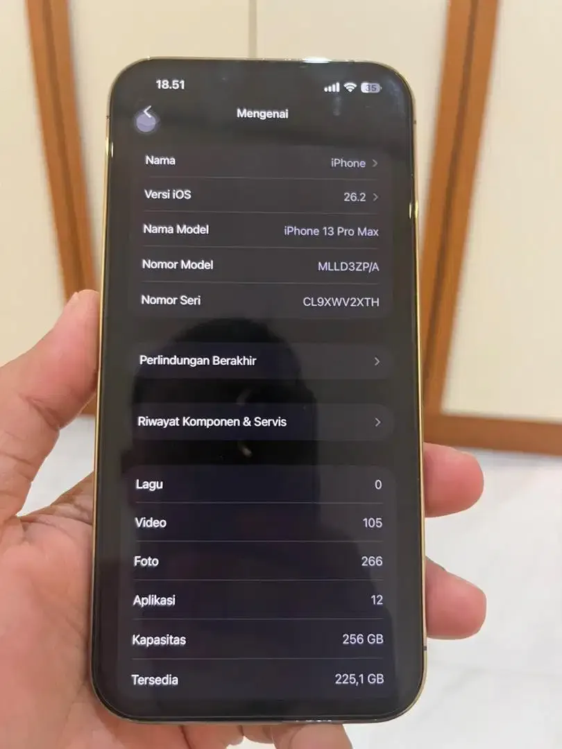 Iphone 13 promax 256gb fullset all operator - Image 3 of 4