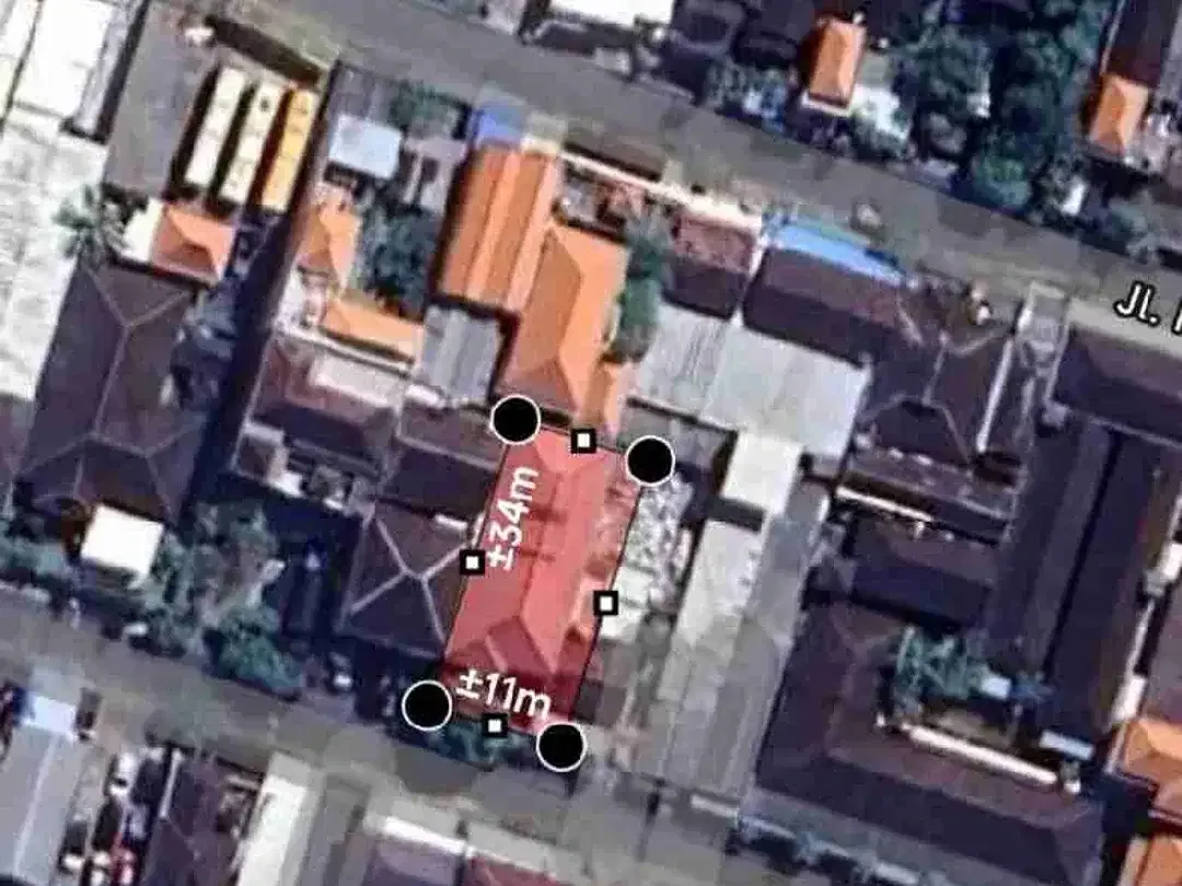 Dijual Tanah 3,75a di Jln Pidada Gatsu Barat Denpasar Bali - Image 4 of 9