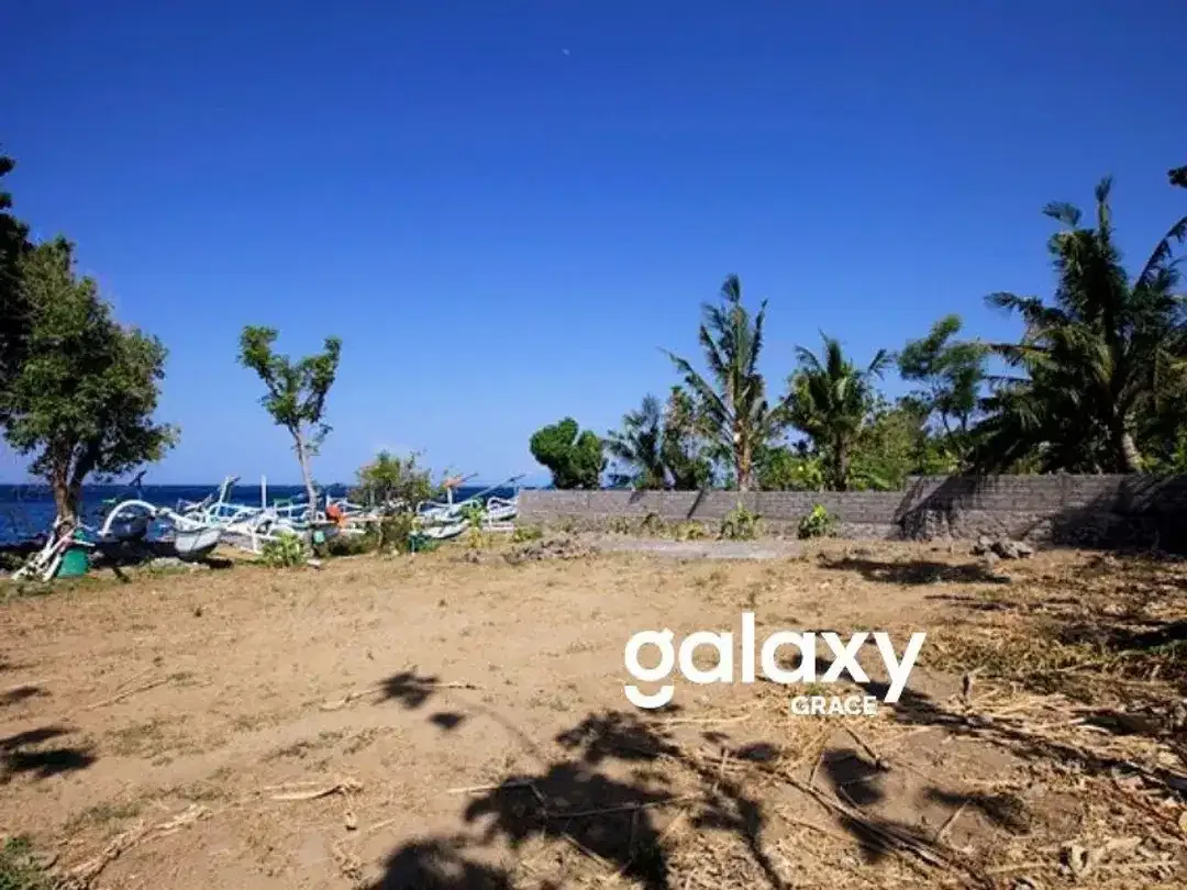 DIJUAL TANAH BEACH FRONT DI AMED KARANGASEM - Image 1 of 5