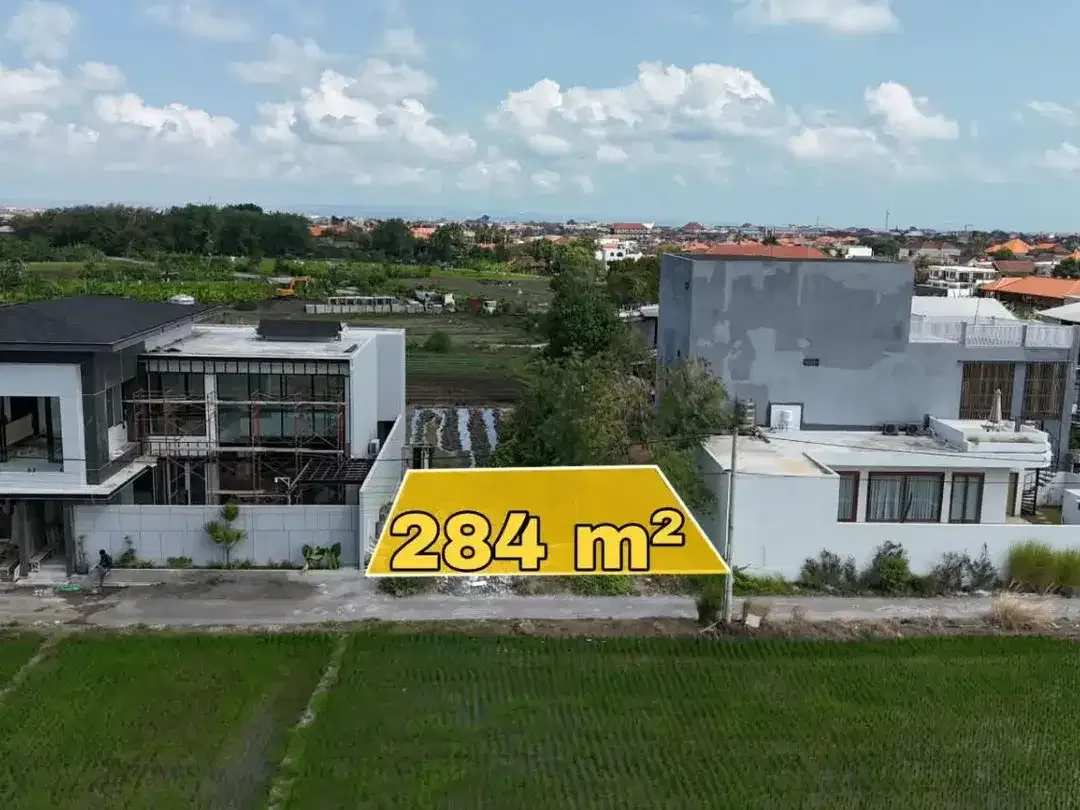 Tanah Plot Kecil Link Villa View sawah Kedampang Kerobokan Bali - Image 2 of 10