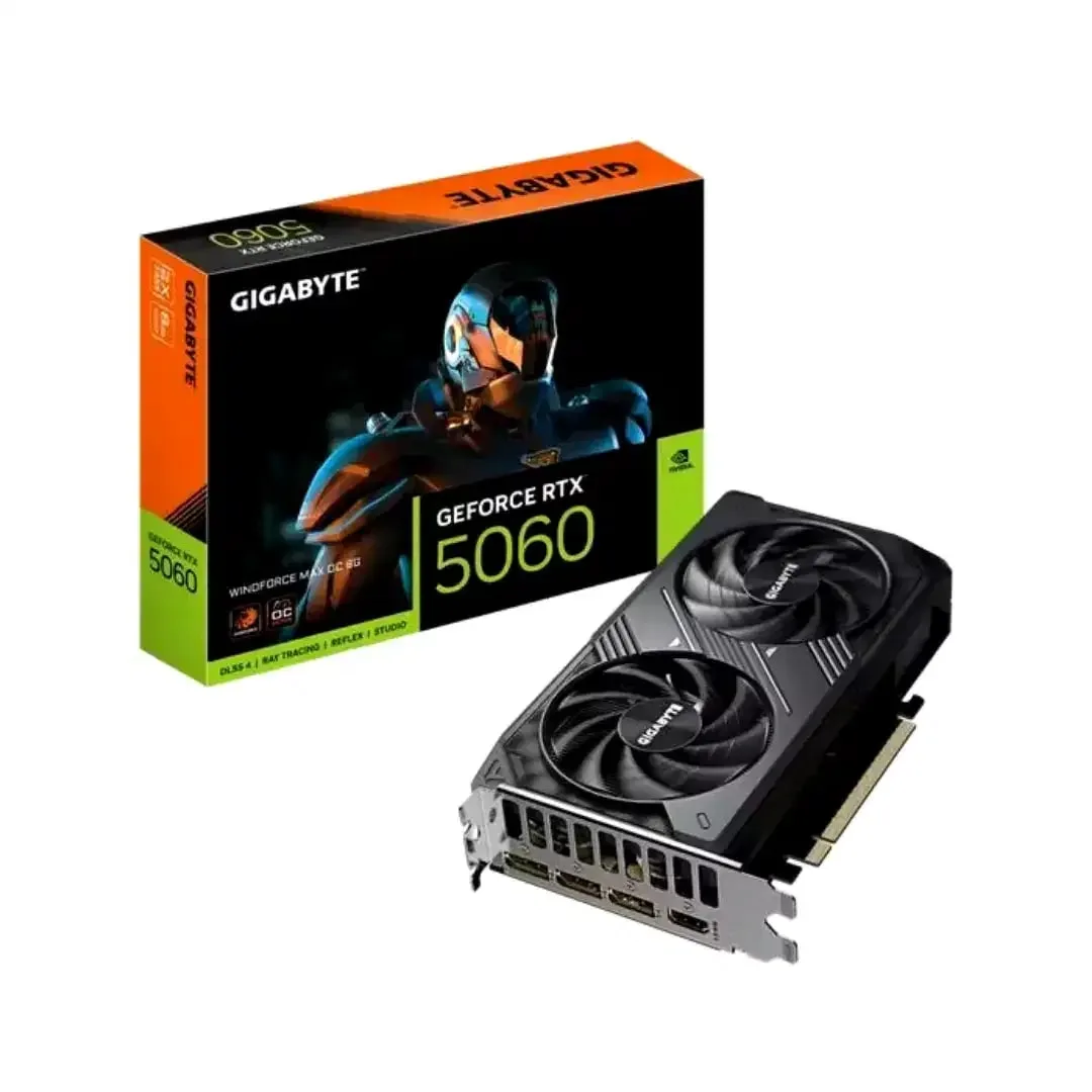 GIGABYTE GeForce RTX 5060 8GB WINDFORCE MAX, GARANSI RESMI SMI 3 Tahun - Image 3 of 8