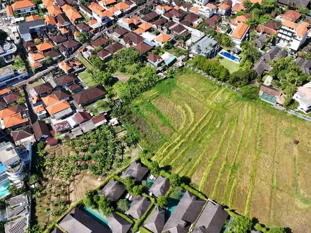 Tanah Komersial Umalas View Sawah Area Villa Premium Kerobokan - Image 5 of 10