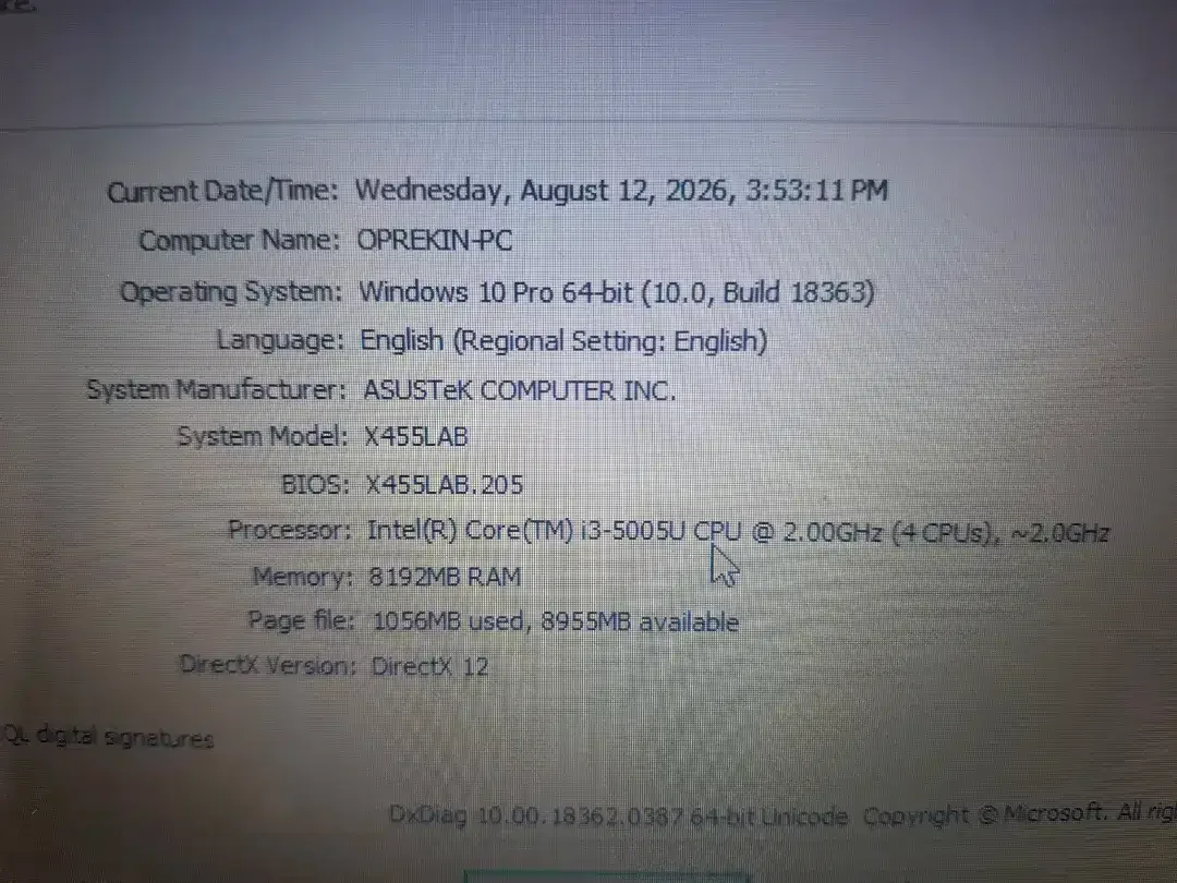 Laptop Asus Normal - Image 2 of 2