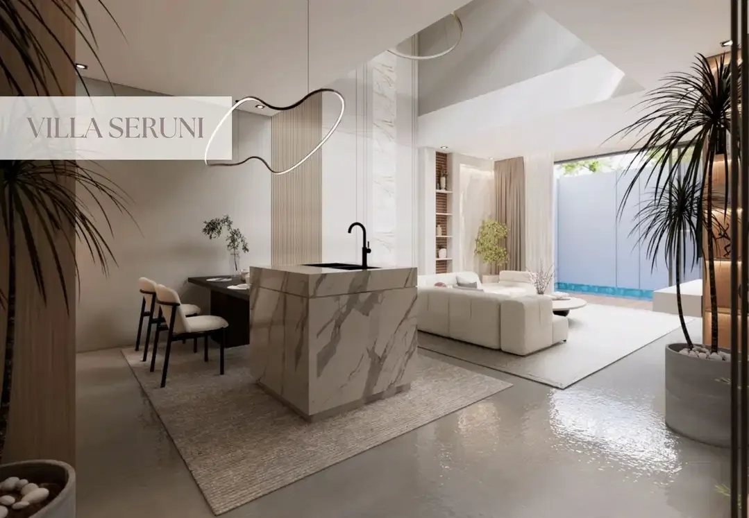 JUAL EXLUSIVE VILLA DI JL UTAMA BYPASS NGURAH RAI, DENGAN KONSEP ONEGATE & SEKURITI SYSTEM - Image 8 of 10