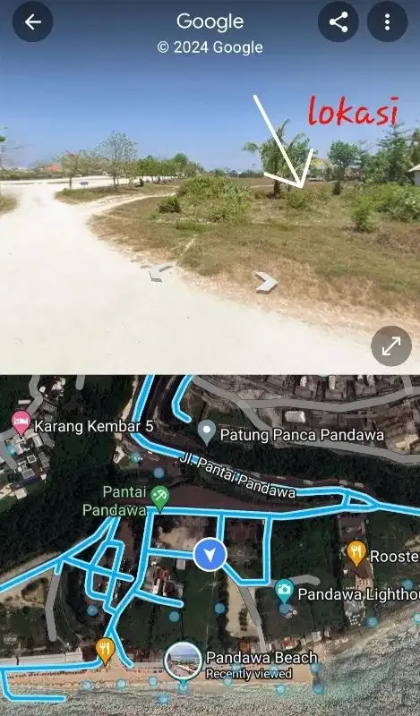 Tanah Beach Front Pasir Putih - Image 2 of 2