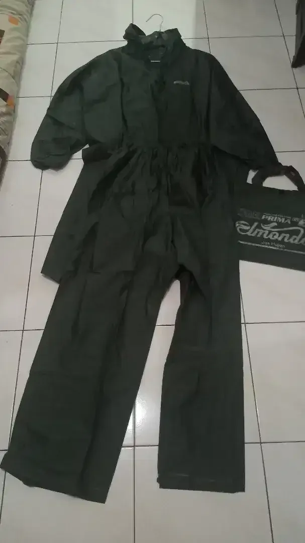Promo Jas Hujan Setelan (Poncho lengan+Celana) Merk Elmondo Tebal(BARU - Image 1 of 4