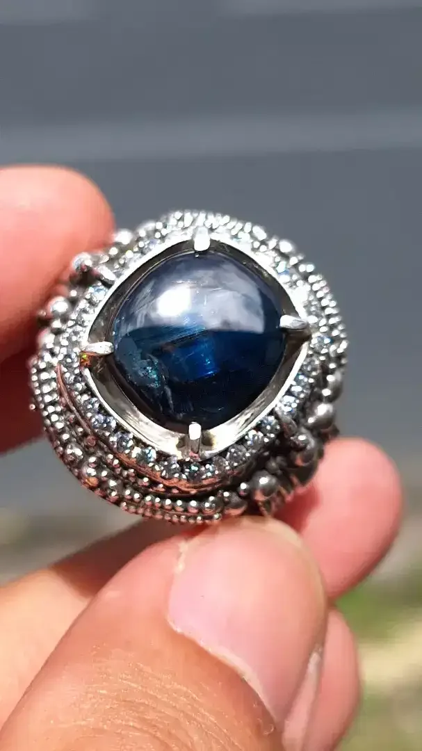 Bangsing biru thailand sapphire - Image 7 of 7