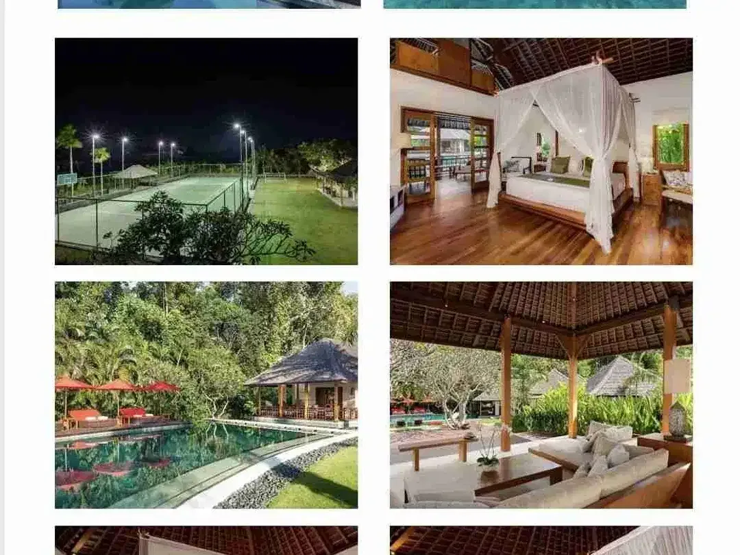 dijual villa 6 uni villa luas tanah 3900m2 Kawasan Canggu Kuta Utara badung bali - Image 6 of 10