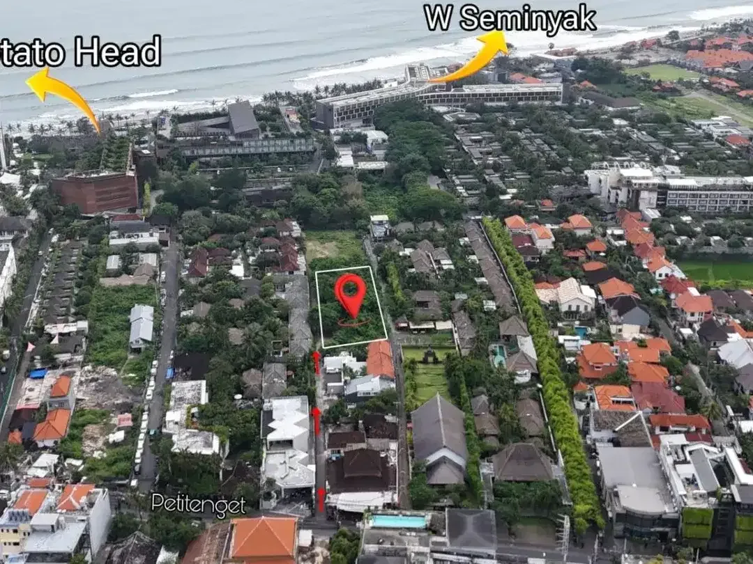 Tanah Premium Petitenget Seminyak Badung - Image 1 of 10