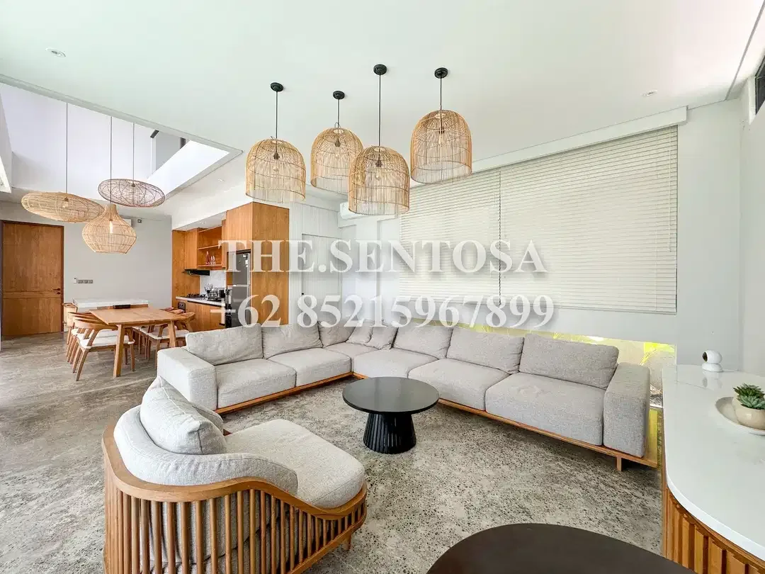 LUXURY MODERN 3 BEDROOMS VILLA NEAR BEACH AT CEMAGI - Image 8 of 10