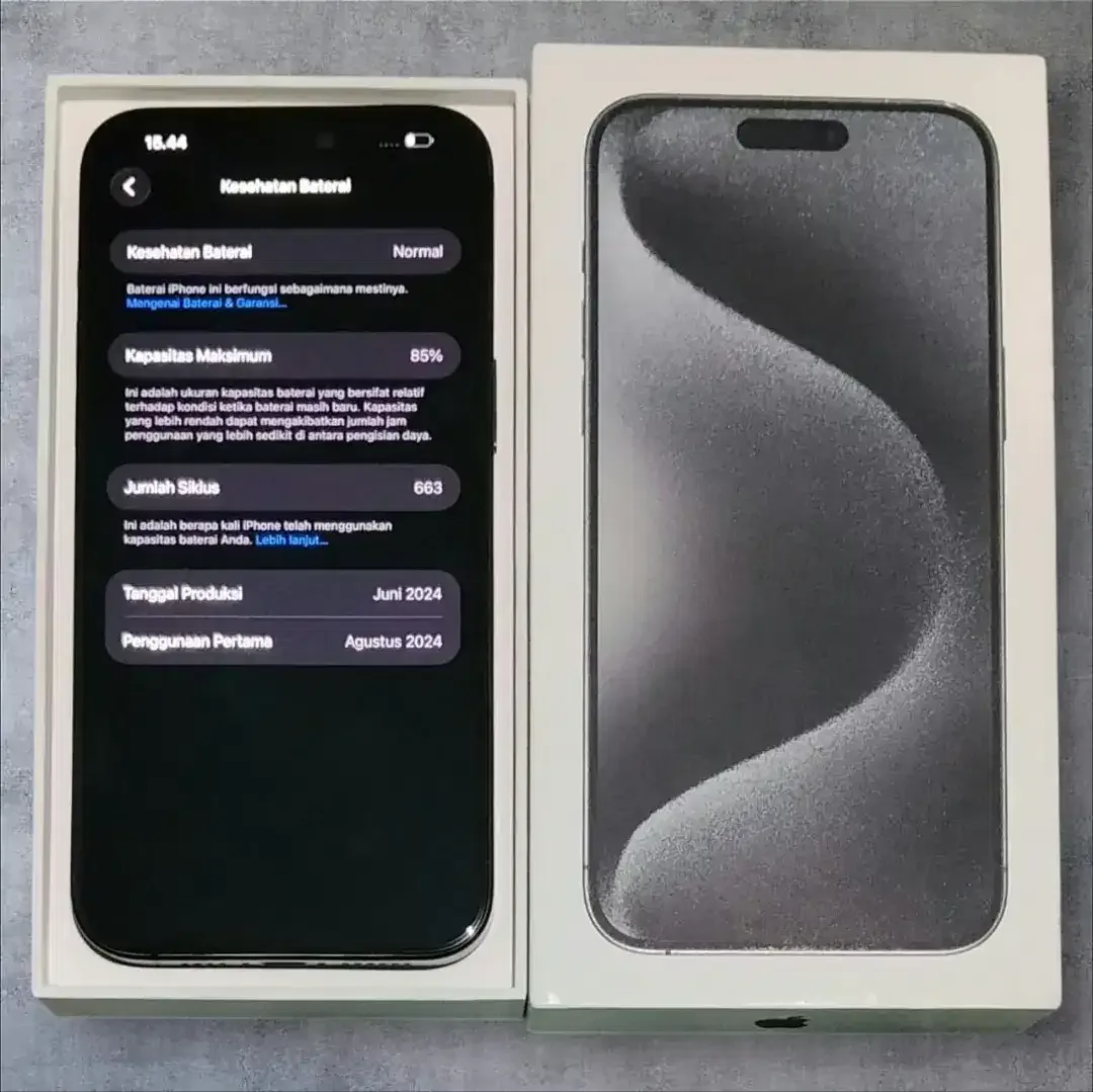Iphone 15 ProMax 256 GB Ex ibox Istimewa - Image 3 of 3