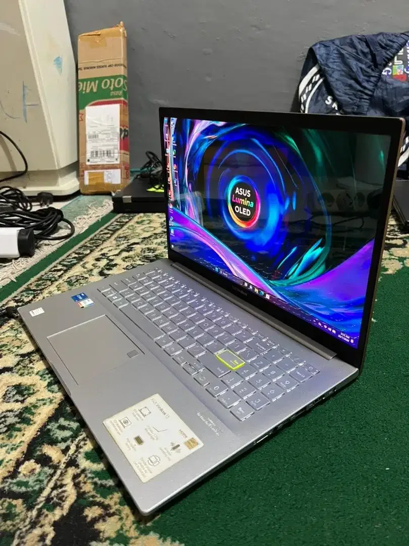 Laptop Asus X513EA Core i5 Gen 11 Layar Oled SSD 512GB Ram 8GB - Image 3 of 8