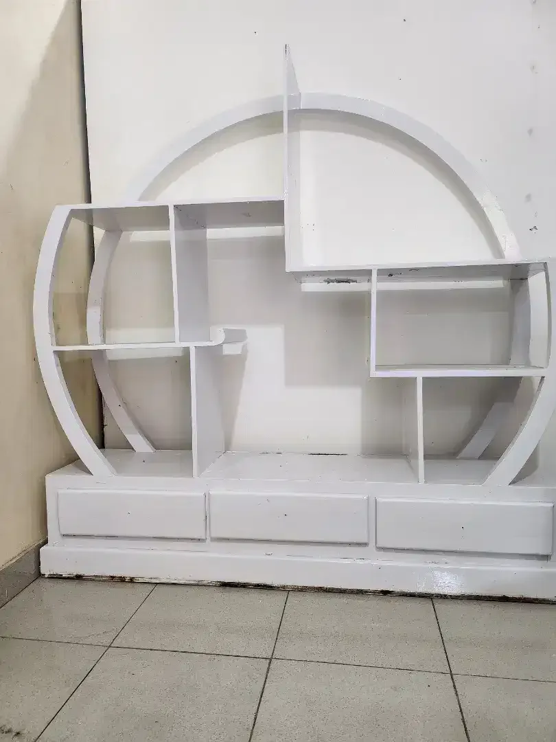 Dijual Murah Lemari Rak JATI Bulat - Image 4 of 10