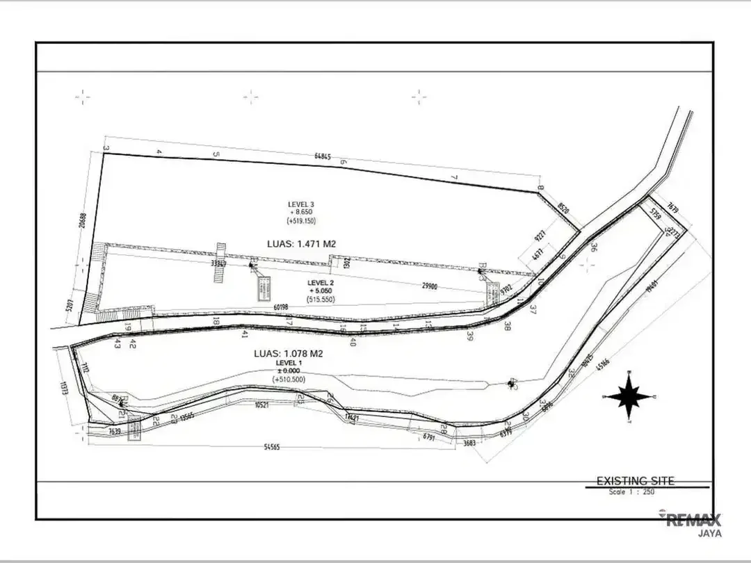 Tanah 2.549 m² Dijual di Tampaksiring, Tegallalang, Gianyar - Image 8 of 10