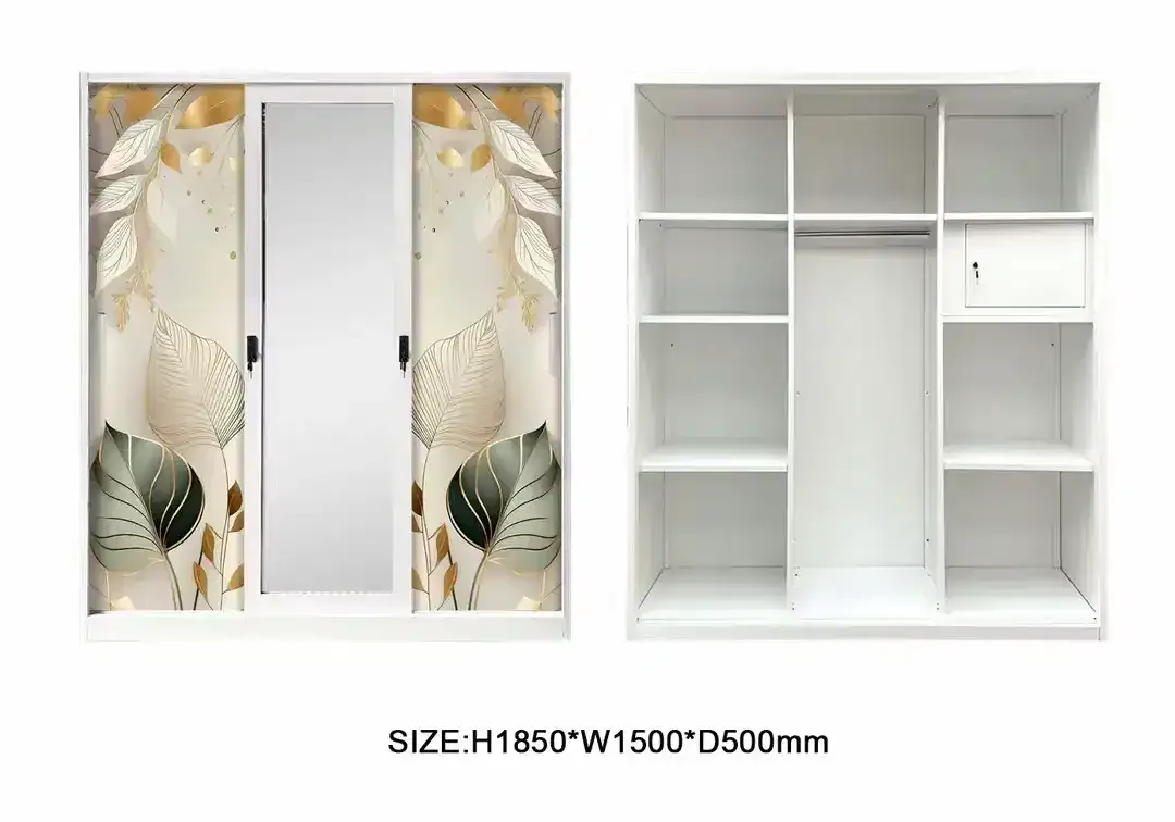 Lemari plat besi 2 pintu 90x50x185 - Image 5 of 6