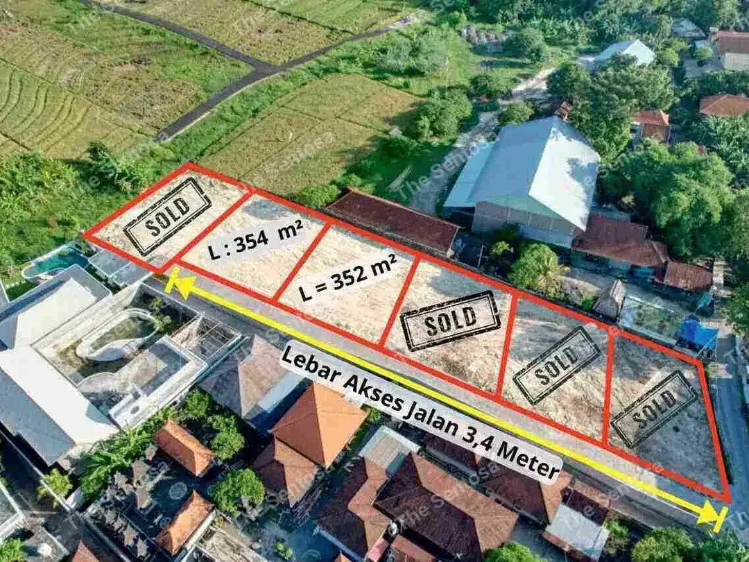 TANAH CANGGU PADONAN MURAH MEWAH - Image 1 of 4