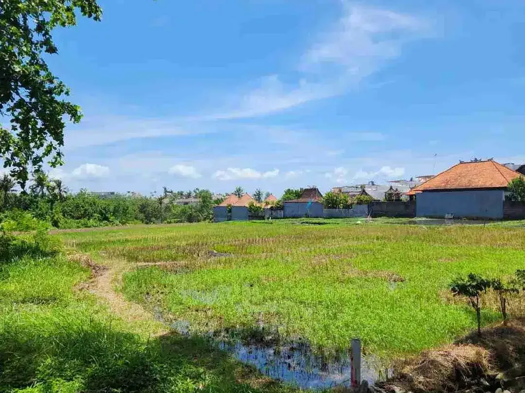 Di sewakan tanah pinggir jalan raya dekat pantai seseh sangat cocok untuk hotel, villa dan restoran - Image 4 of 5