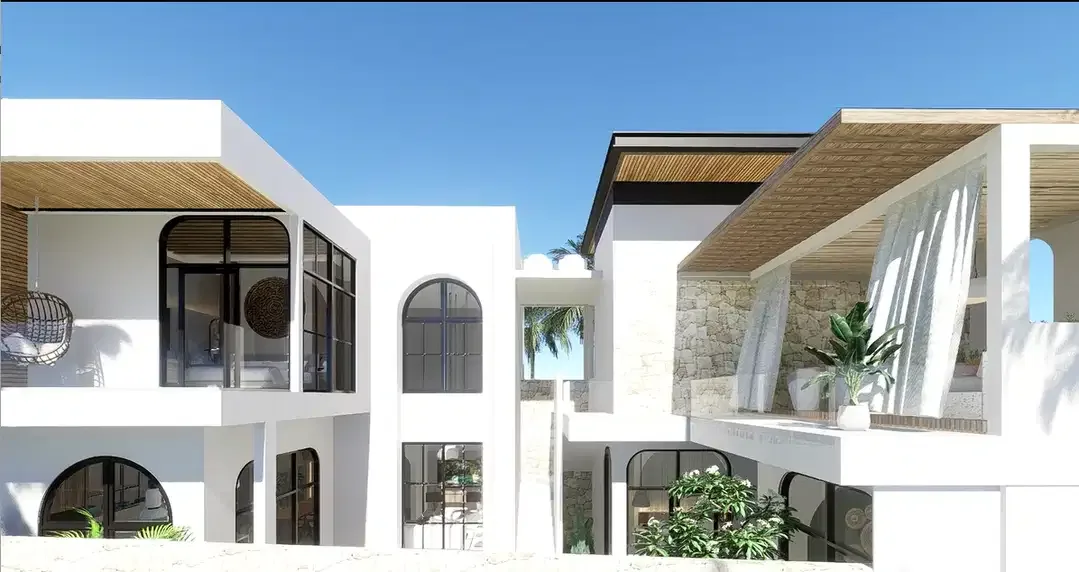 A new mediteranian villa with ocean view at jalan Anggrek Ungasan - Image 8 of 10