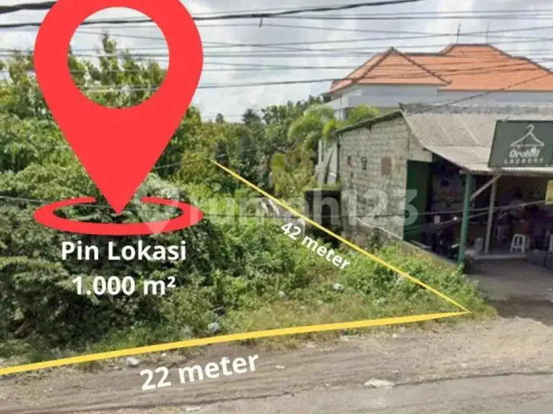 Dikontrakkan Tanah Super Premium Sangat Langka di Pecatu - Image 1 of 5