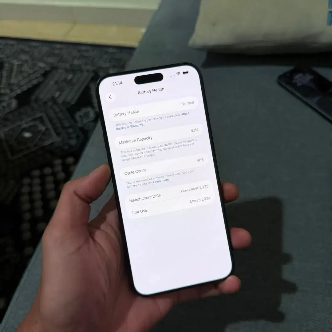 iPhone 15 Pro Max 512GB Ex Resmi iBox - Image 3 of 7
