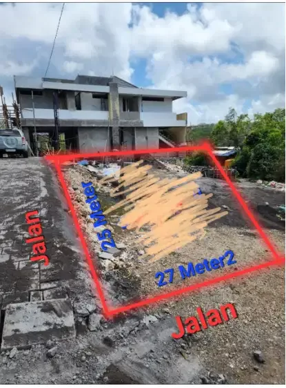 Land for sale / rent, 2nd floor, Ungasan sea view - Image 1 of 10