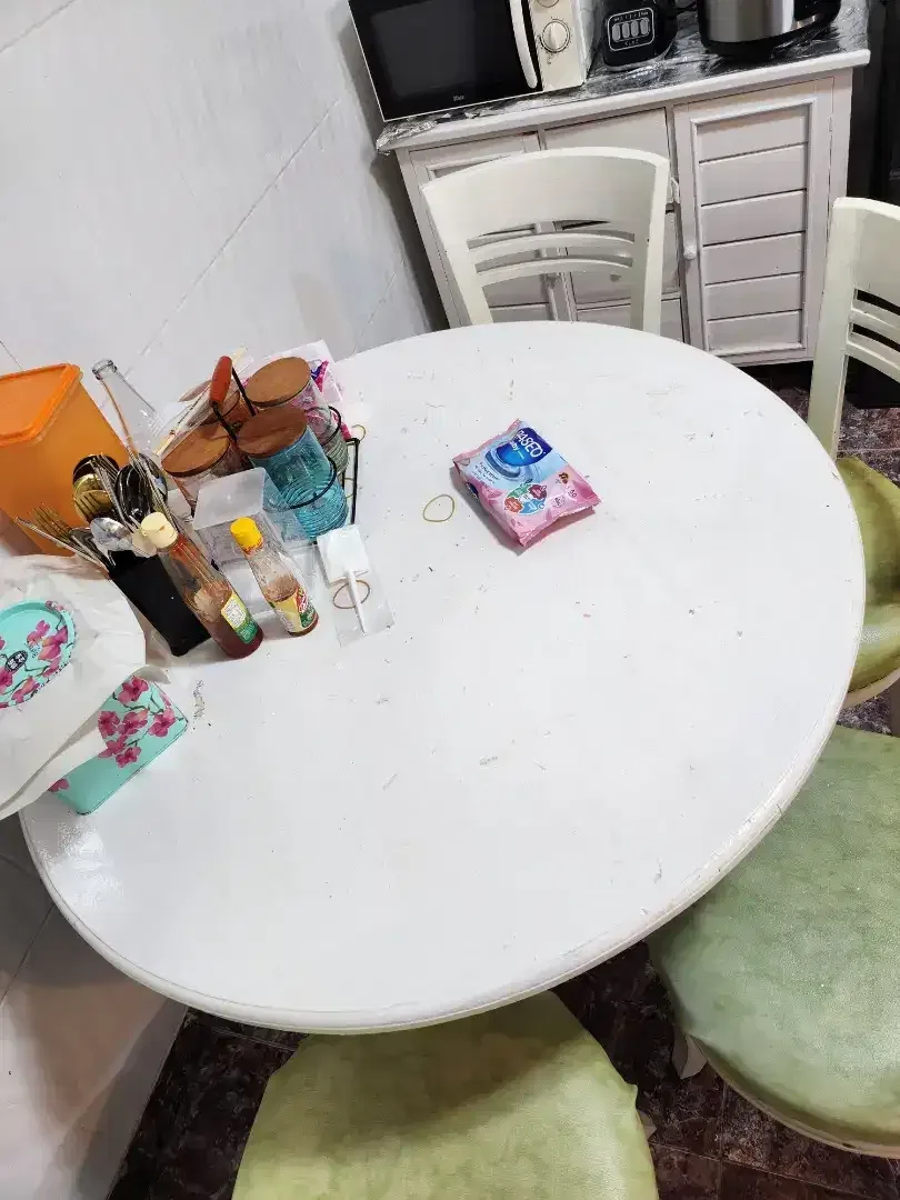 Dijual Meja Makan Kayu Jati Set 4 Kursi - Image 10 of 10