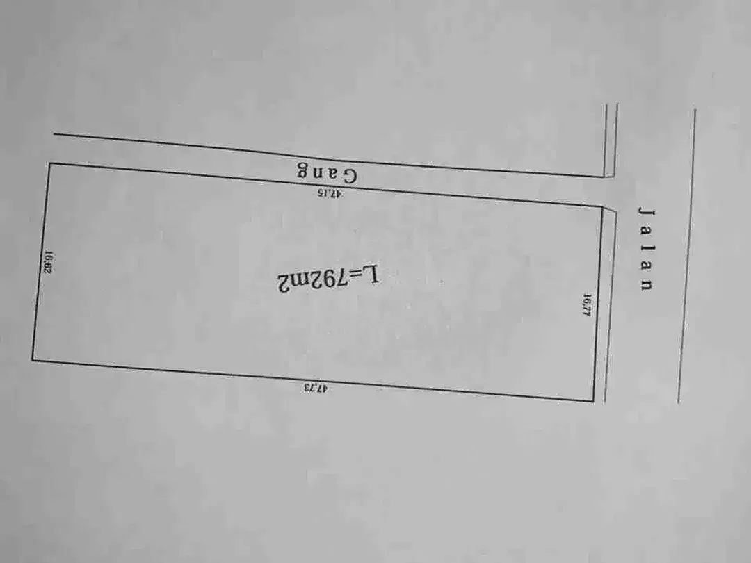 Tanah Komersil Strategis di Raya Pantai Berawa Canggu - Image 3 of 10