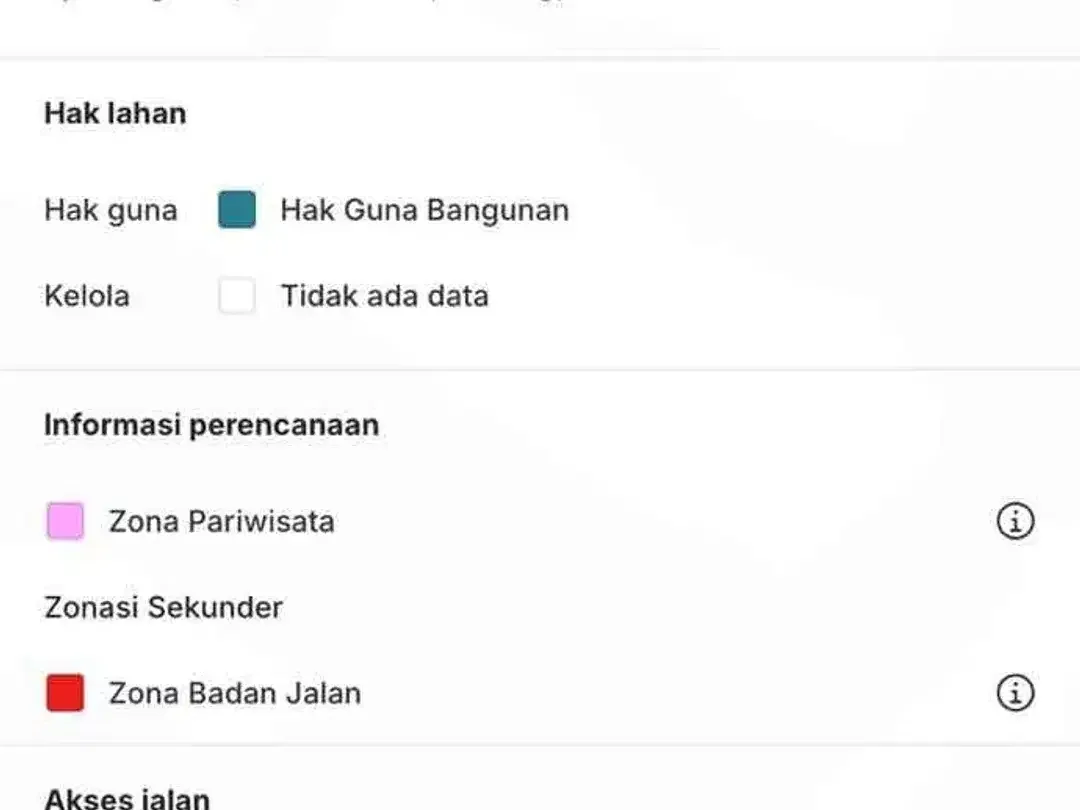 Dijual lahan prime lokasi jalan utama sebelah Pecatu graha cocok untuk segala jenis usaha - Image 3 of 4