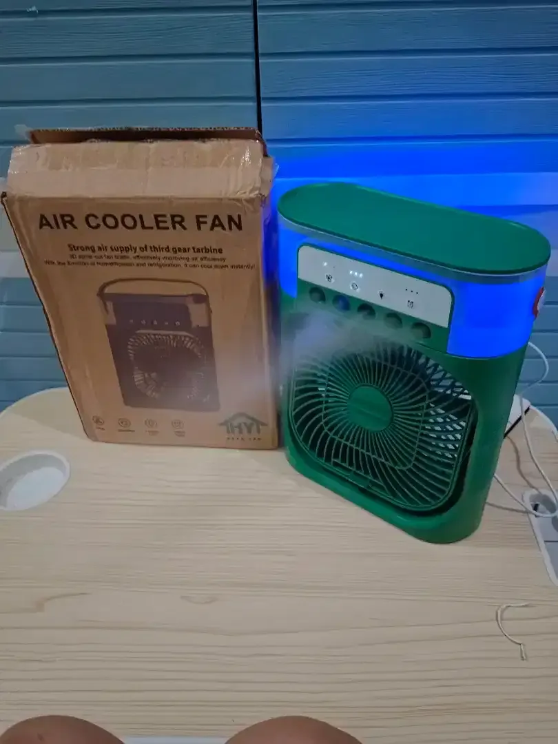 Kipas Mini Ac Portable Air Cooler Fan 10W Uk. 19x8x25cm Ada 3kecepatan - Image 8 of 10