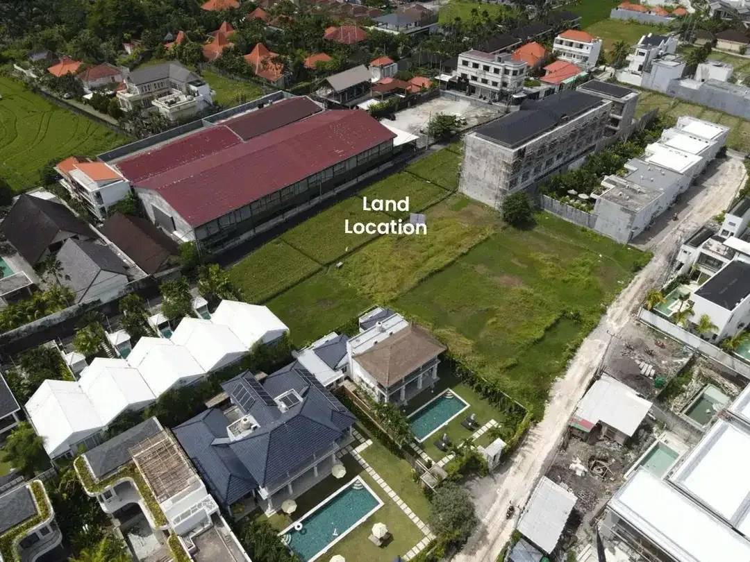 LAHAN MURAH PINK ZONE LOKASI STRATEGIS DENGAN AKSES PRIBADI LOKASI DI AREA BERAWA CANGGU - Image 2 of 6
