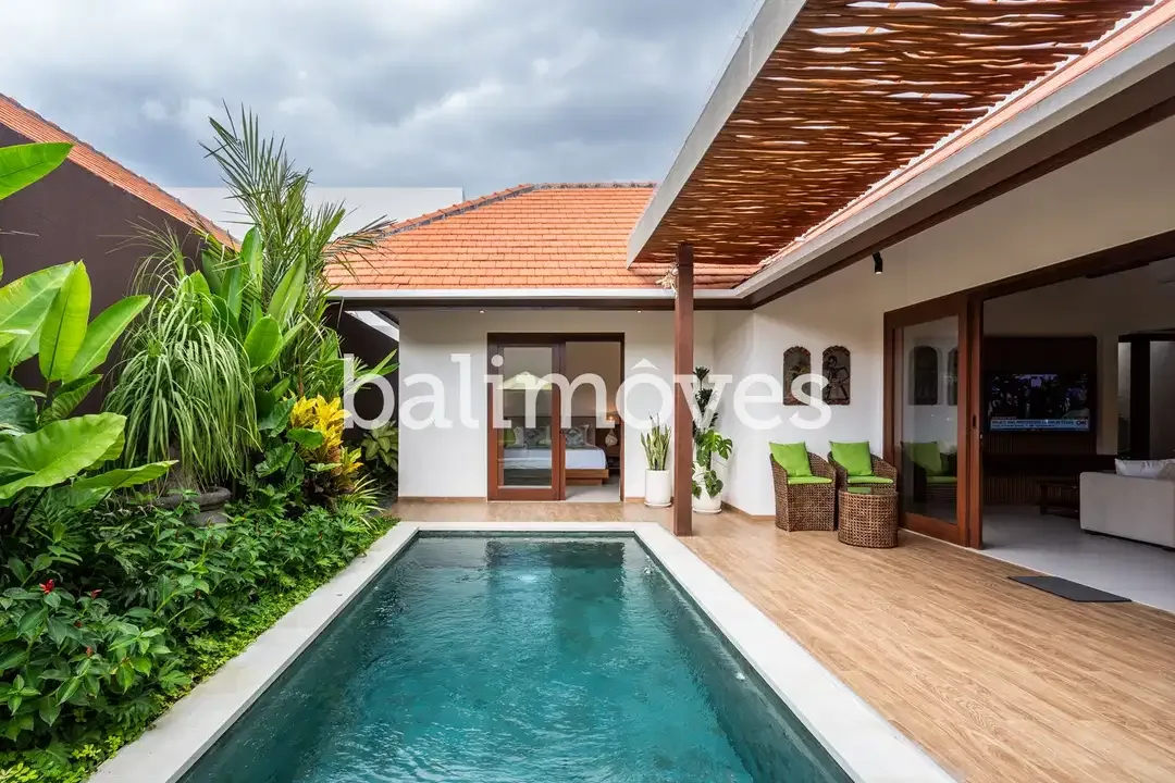 Vila Baru Tiga Kamar Tidur yang Indah Di Tepi Pantai Sanur - Image 3 of 10