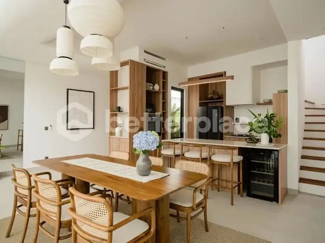 Luxury Oasis: Furnished Villa with Stunning Rice Field Views in Canggu – Berawa - Image 5 of 10