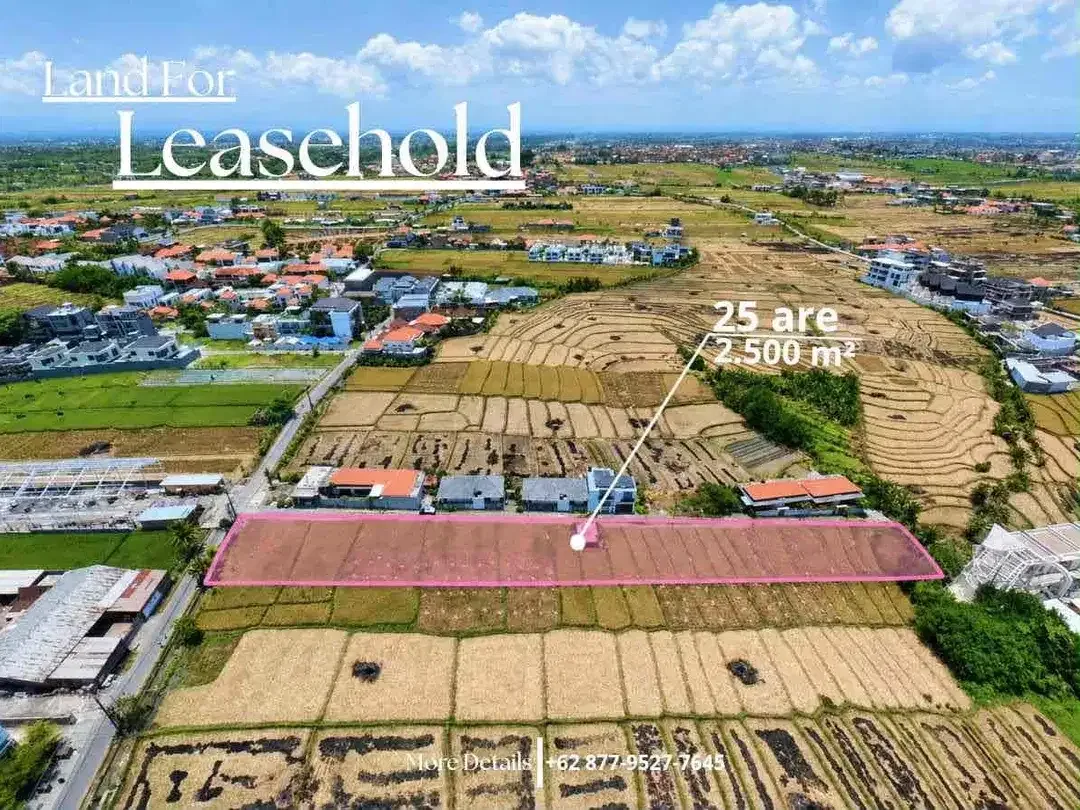 DISEWAKAN TANAH LANGKA DEKAT PANTAI CEMAGI - Image 7 of 8