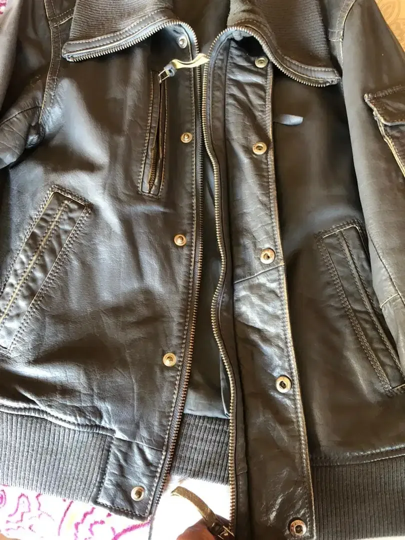 Jaket kulit asli avirex - Image 6 of 7