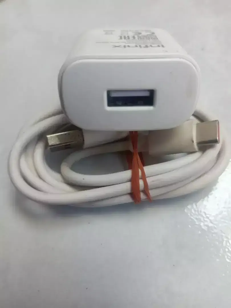 CHARGER INFINIX HOT 30i | HOT 11 | SMART 8 ORI BAWAAN HP TIPE C - Image 2 of 2