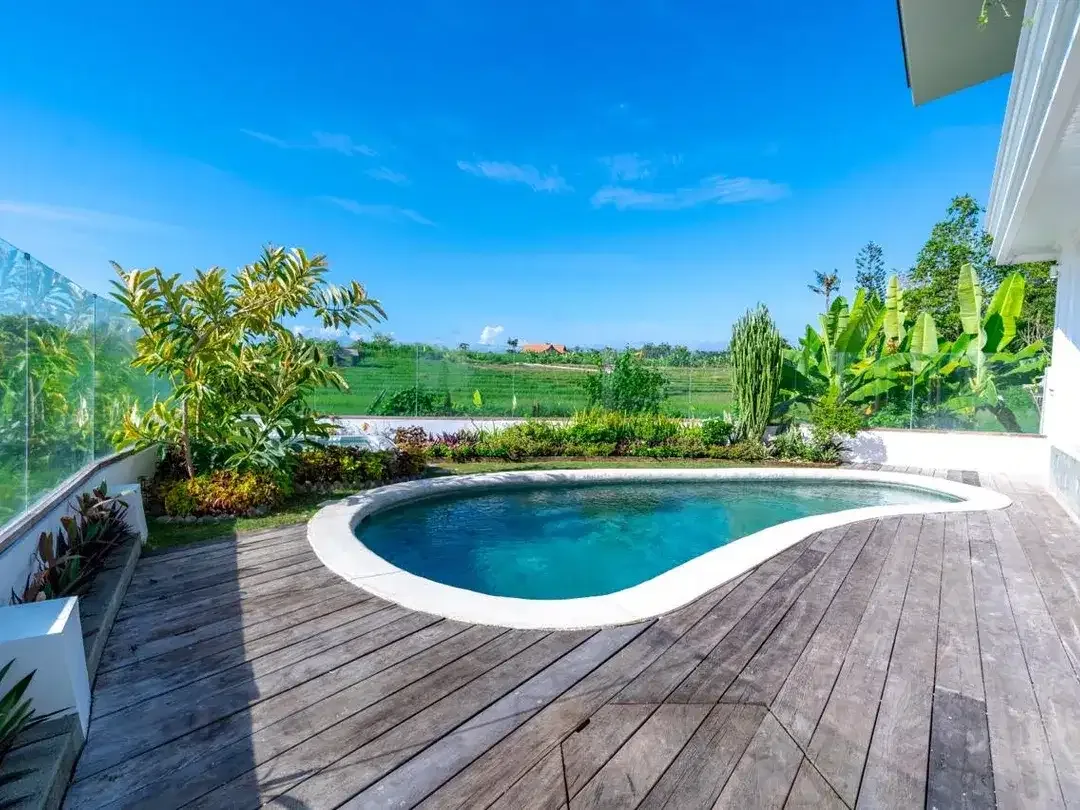 Dijual villa dengan view sawah di pantai brawa canggu - Image 3 of 10