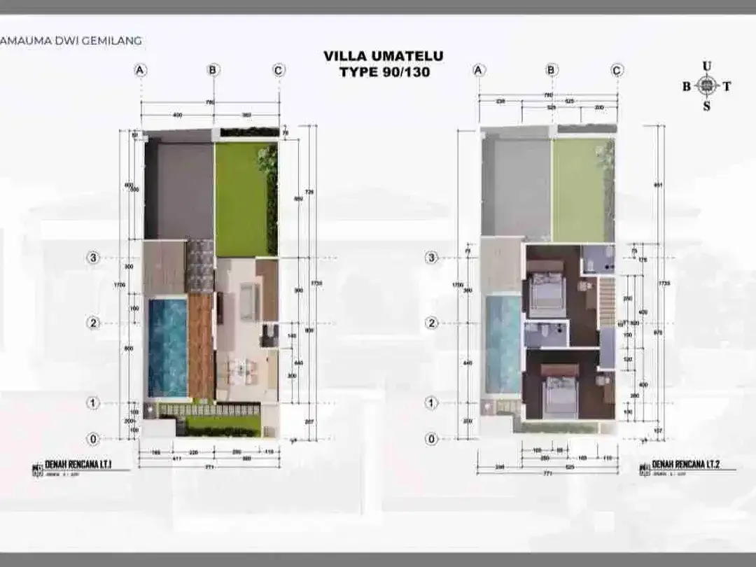EXCLUSIVE hanya 3 VILLA dekat pantai melasti - Image 3 of 10