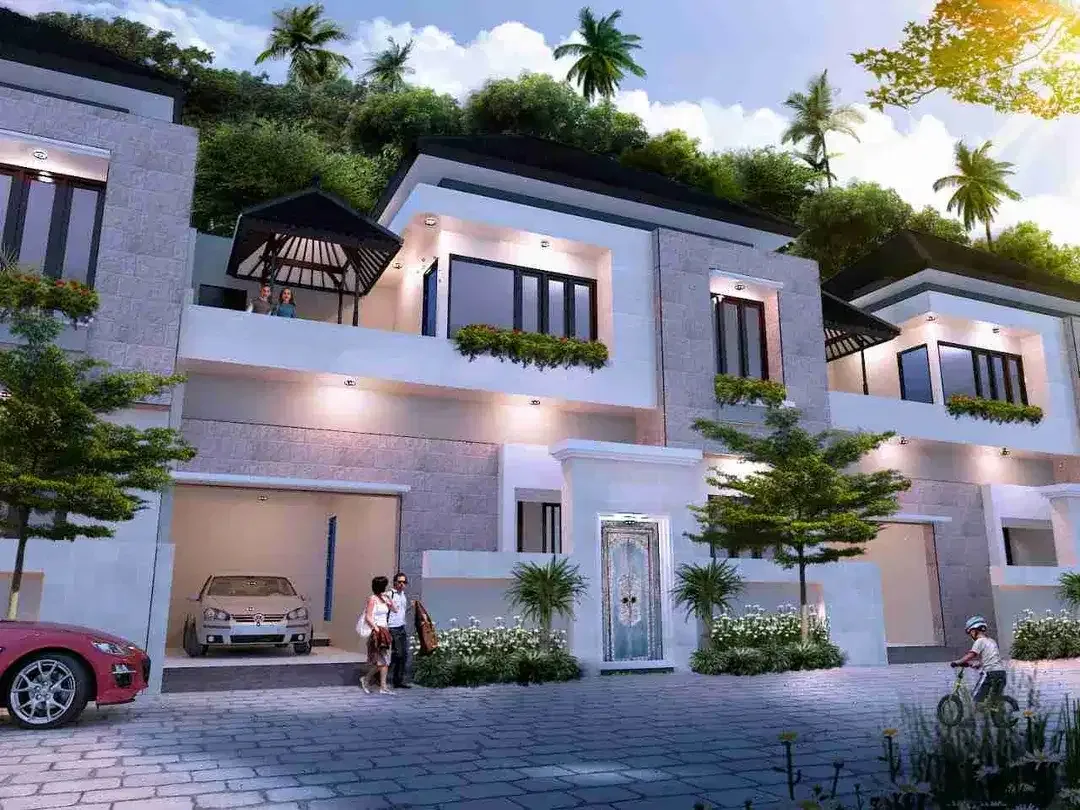 RUMAH SEMI VILLA MODERN BALINESE DI JALAN UTAMA SEDAP MALAM - SANUR - Image 1 of 9