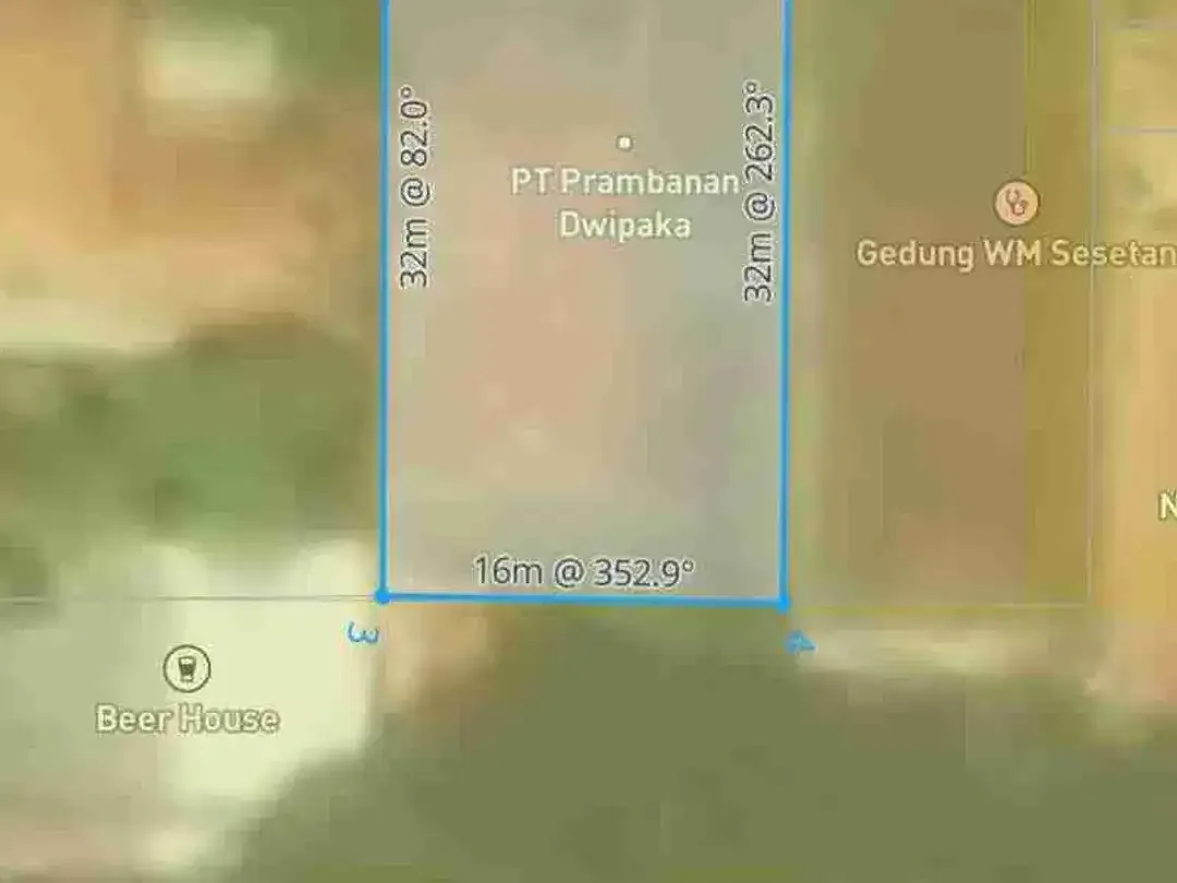 Lahan Komersial 500m² Bonus Rumah di Sesetan - Image 2 of 10