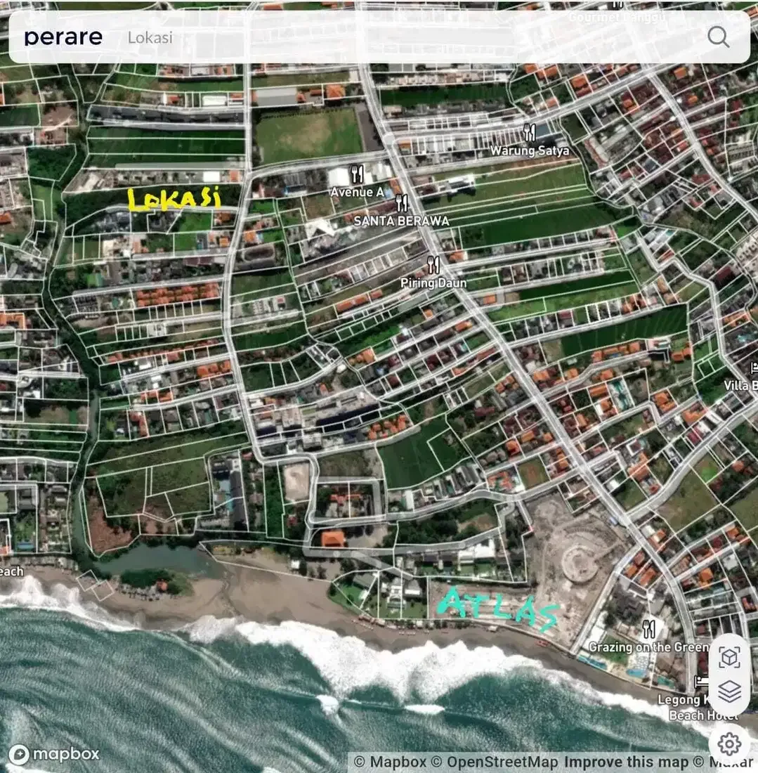 Tanah Komersial Premium Dekat Atlas Beach Club Canggu - Image 4 of 10