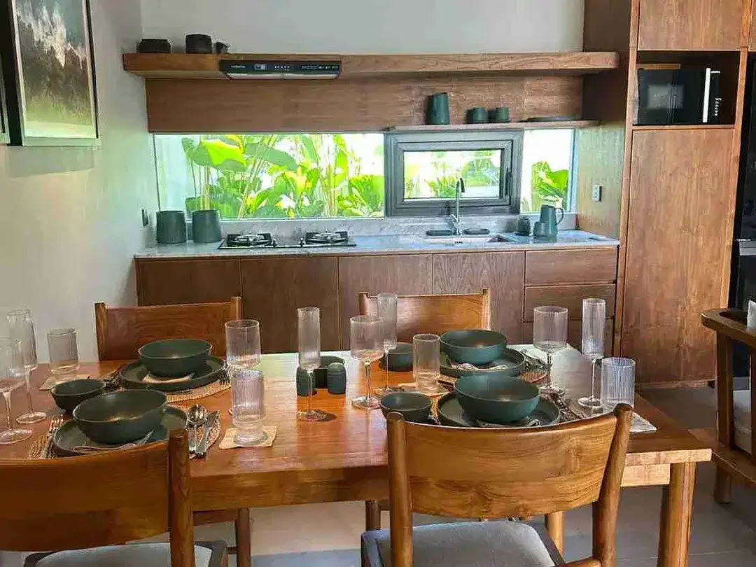Dijual Brand New Villa Bergaya Modern Kontemporer View hamparan Sawah Dalam Cluster di Canggu - Image 9 of 10