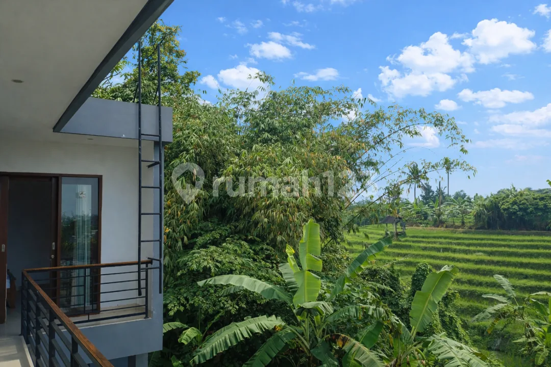 Unblock Rice Field And Sunrise View Villa With Calming Sound Of River In Pererenan - Image 1 of 4