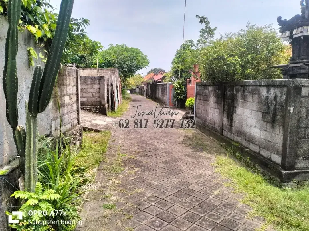Dijual Tanah Freehold Zona Perumahan di Sawangan Nusa Dua Bali - LAWY - Image 6 of 9
