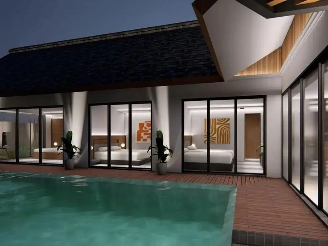 Villa Leasehold 25 Tahun 3 Kamar Tidur di Singakerta, Ubud, Gianyar - Image 6 of 8