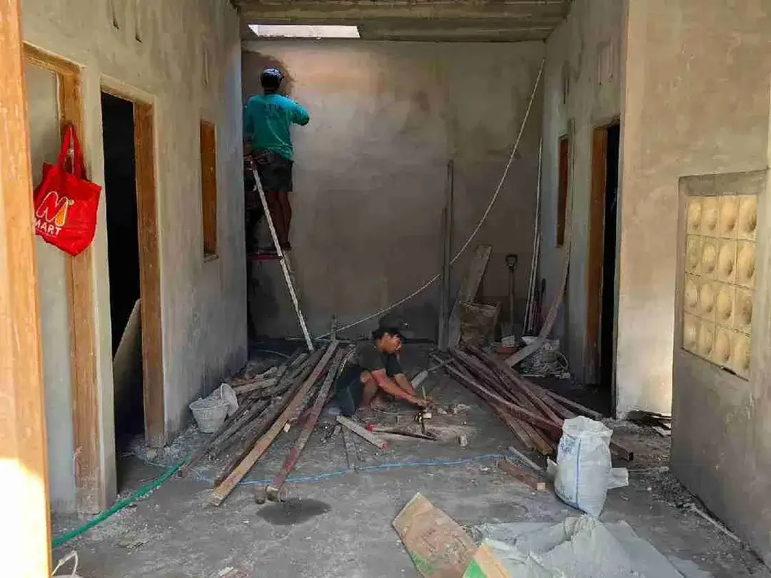 Di jual rumah baru minimalis tahap pembangunan di dalung permai Kerobokan kaja tidak jauh dengan Canggu - Image 4 of 10