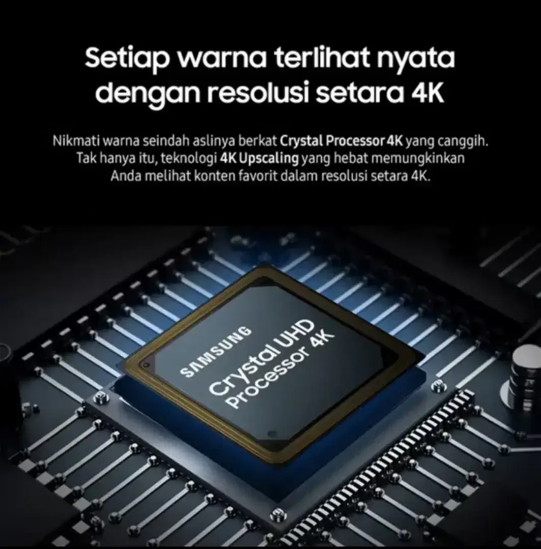 SmartTV Samsung 43 4K UHD Netflix YouTube Digital Garansi BARU U8000F - Image 5 of 9
