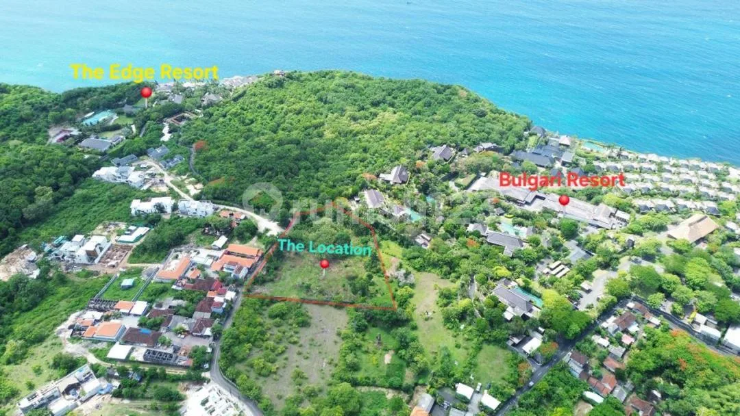 Dijual Tanah Premium di Samping Bulgari Resort, Uluwatu,Bali - Image 3 of 4